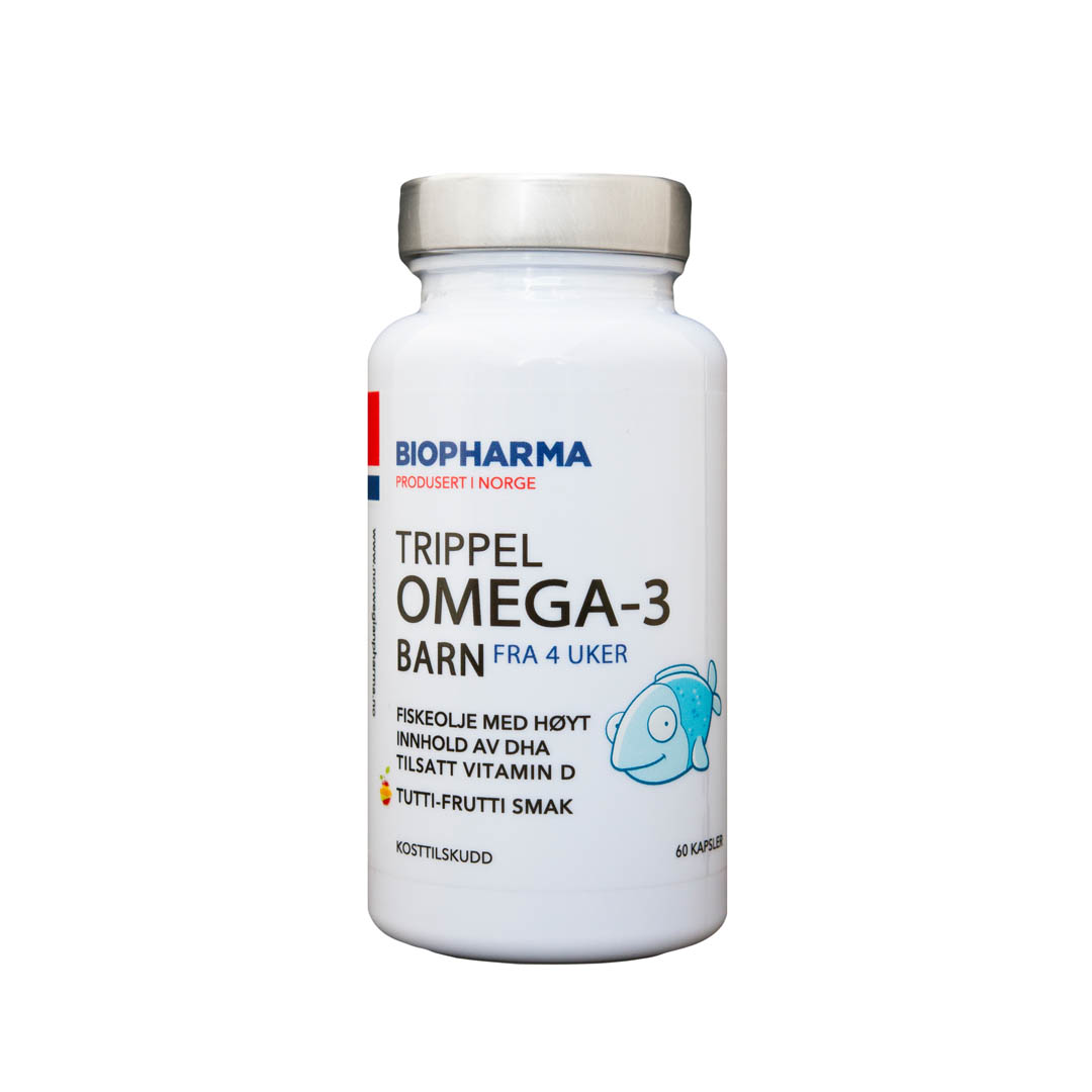 Trippel Omega3 Barn (from 4 weeks) Norwegian Pharma